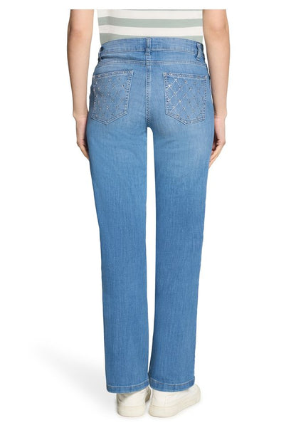 Betty Barclay Middle Blue Denim Trousers 6144/1740