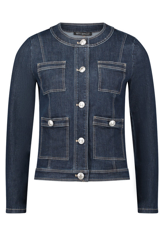 Betty Barclay Dark Blue Denim Blazer 4721/1831