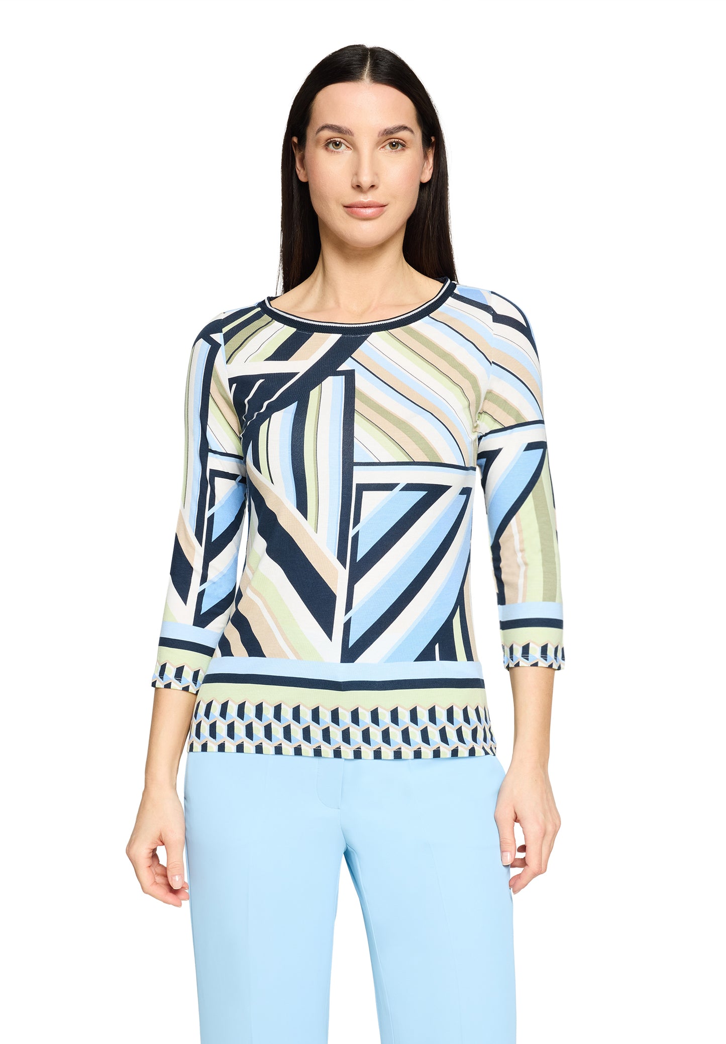 Betty Barclay Blue/Green T-Shirt 2749/1811