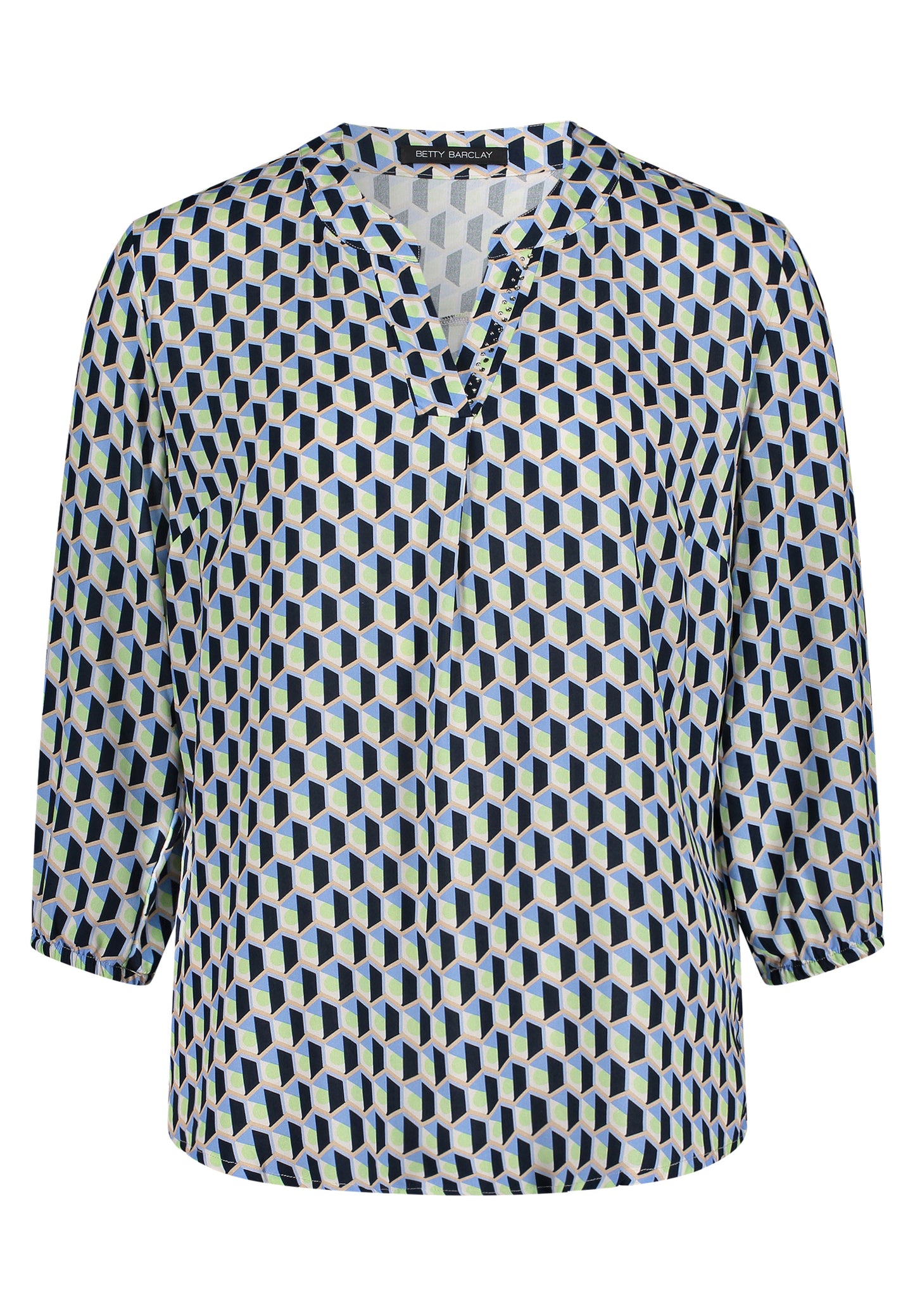 Betty Barclay Blue/Green Blouse 8034/1855