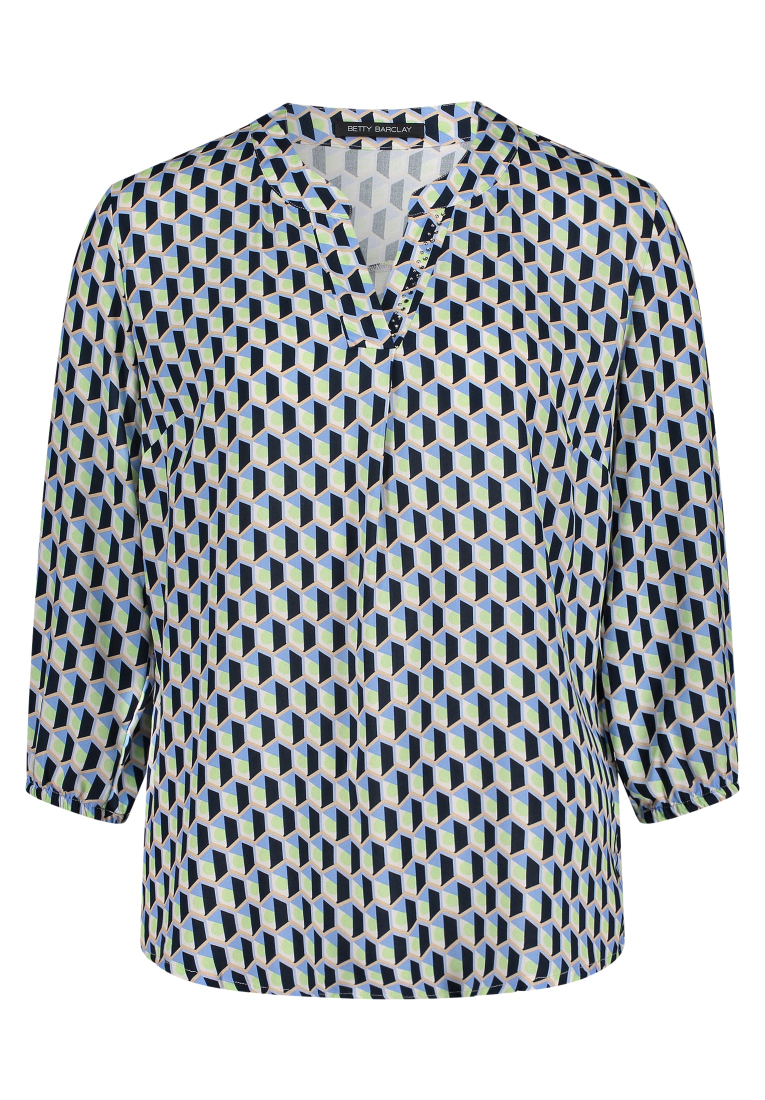 Betty Barclay Blue/Green Blouse 8034/1855