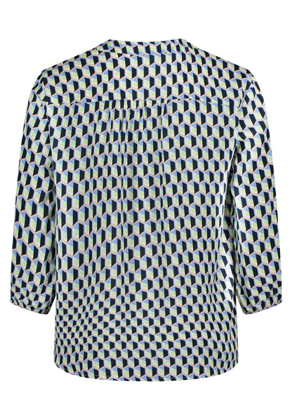 Betty Barclay Blue/Green Blouse 8034/1855