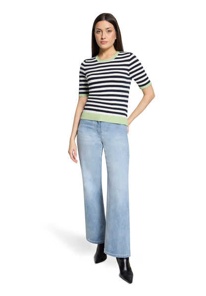 Betty Barclay Patch Dark Blue/Green Knit 5416/1440