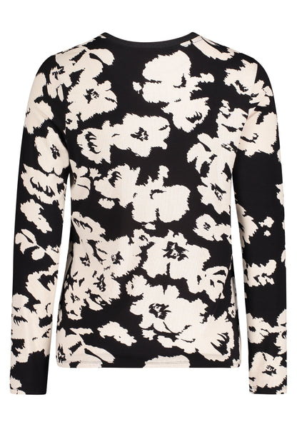 Betty Barclay Top Black/Cream 2713/1778