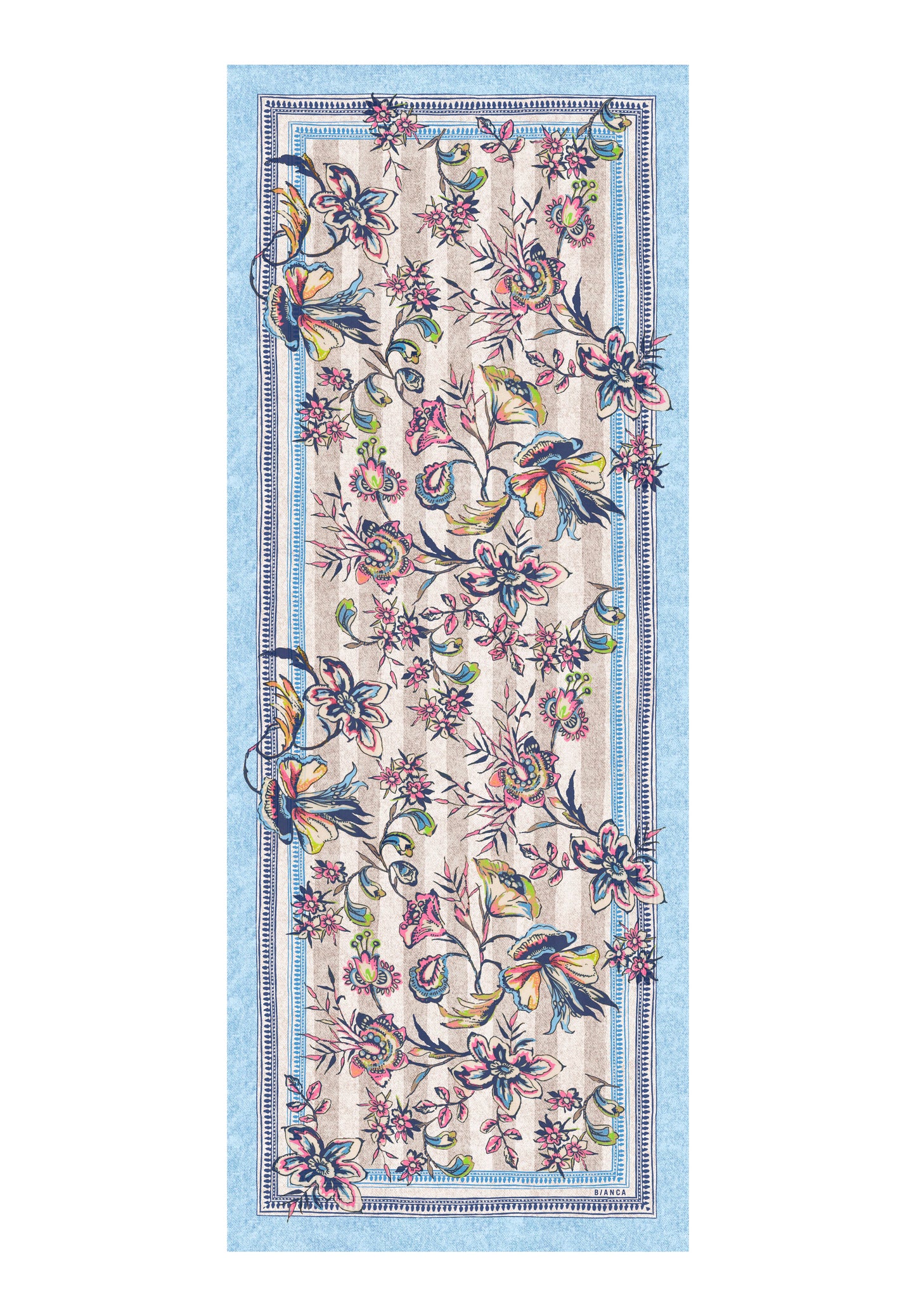 Bianca Rhodos Scarf - Blue Vision