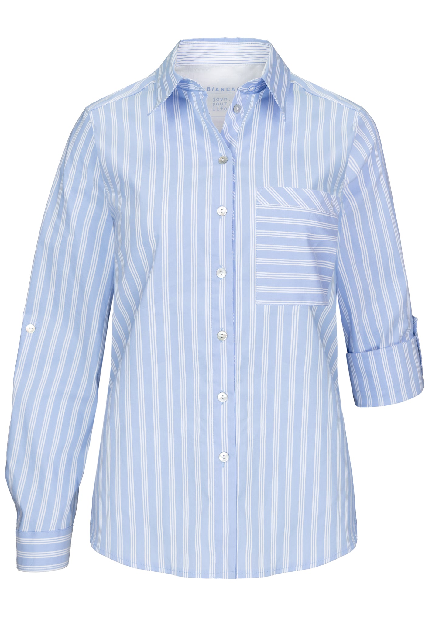 Bianca Anina Blouse Blue Stp