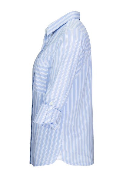 Bianca Anina Blouse Blue Stp