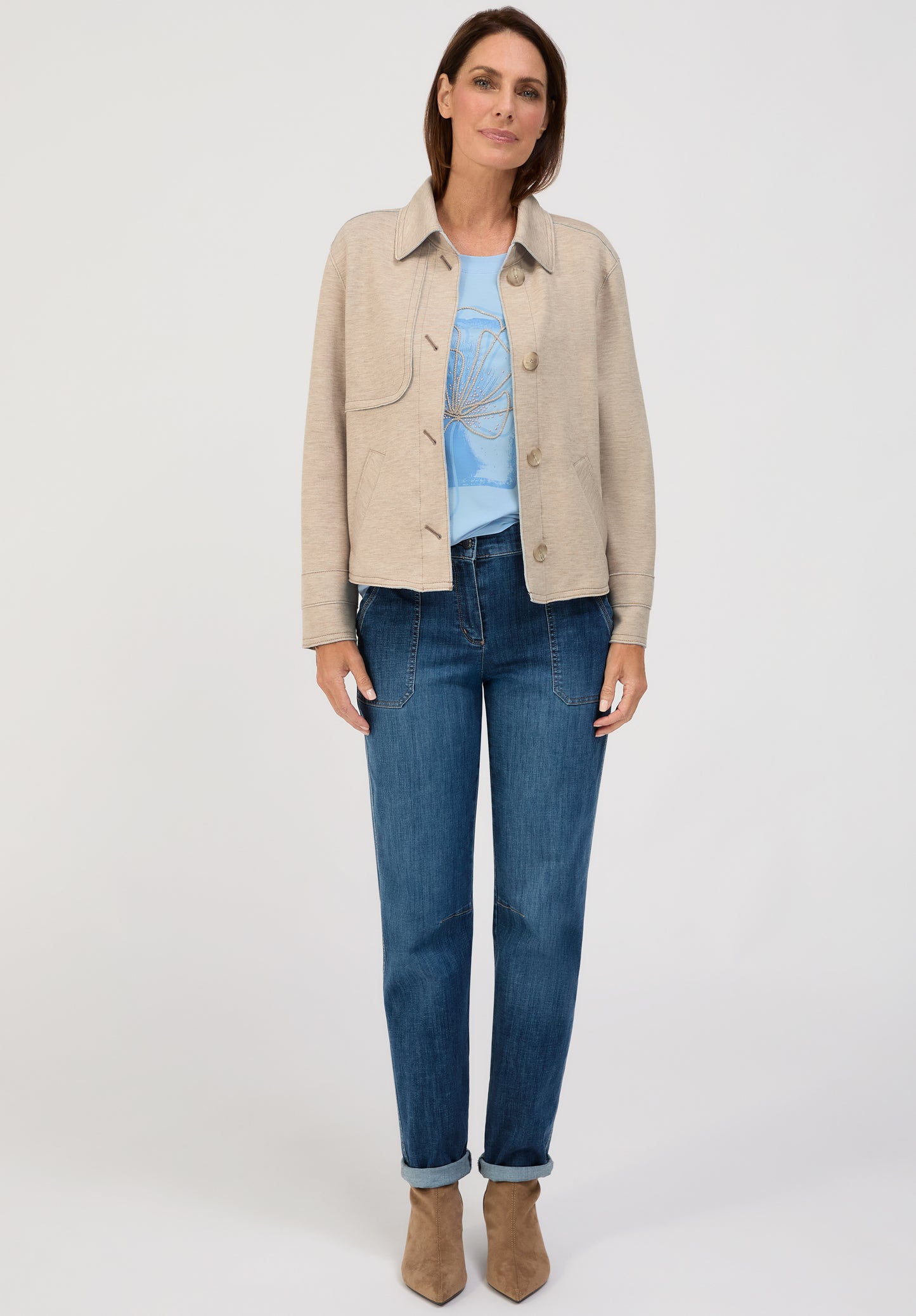 Bianca Dini T-Shirt - Blue Vision