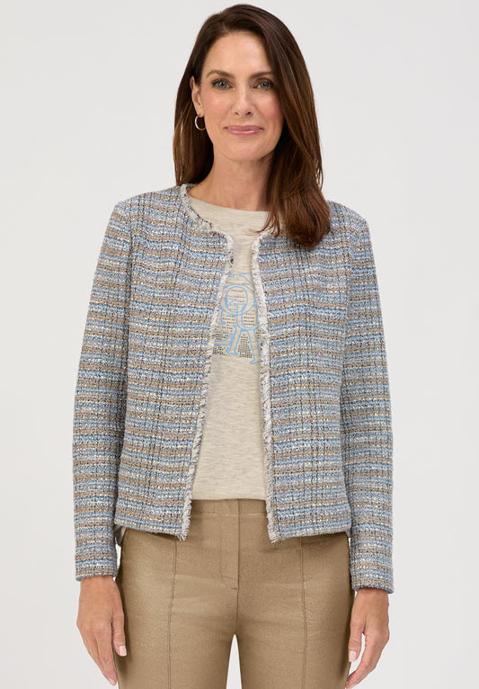 Bianca Kathi Jacket - Blue Vision