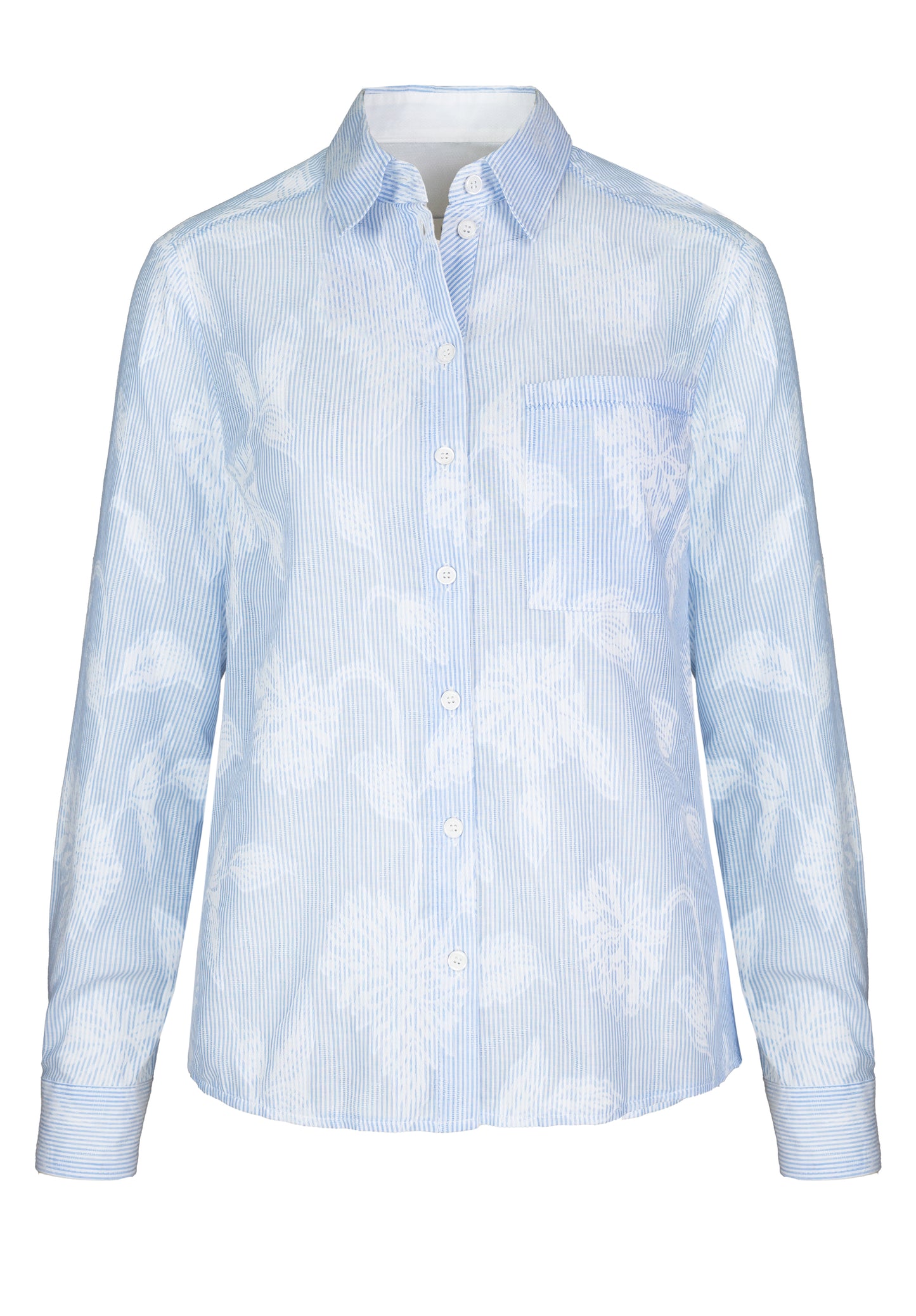 Bianca Alina Blue Floral Blouse