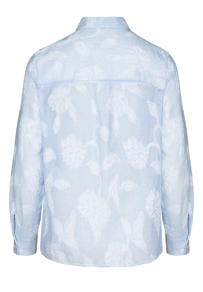 Bianca Alina Blue Floral Blouse
