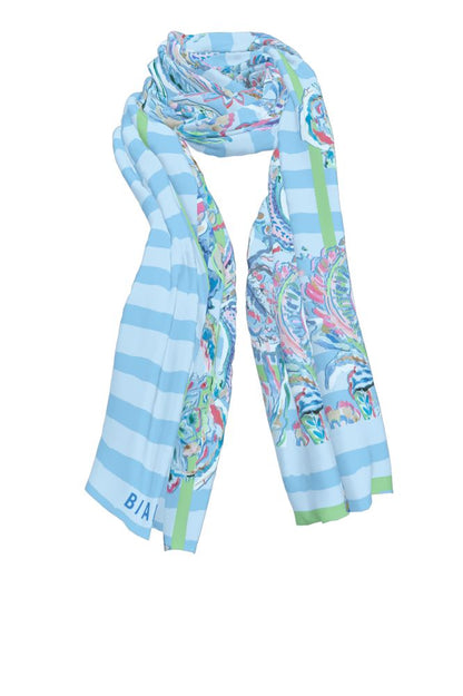 Bianca Silba Scarf Blue Mix