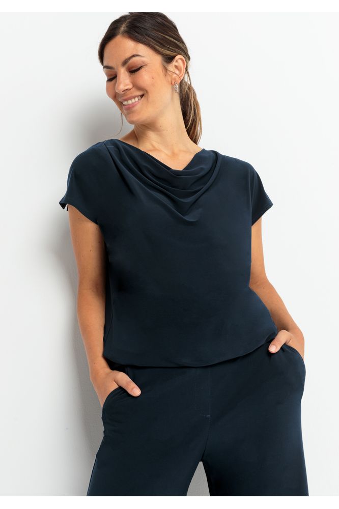 Bianca Deep Sea Wiebke Blouse