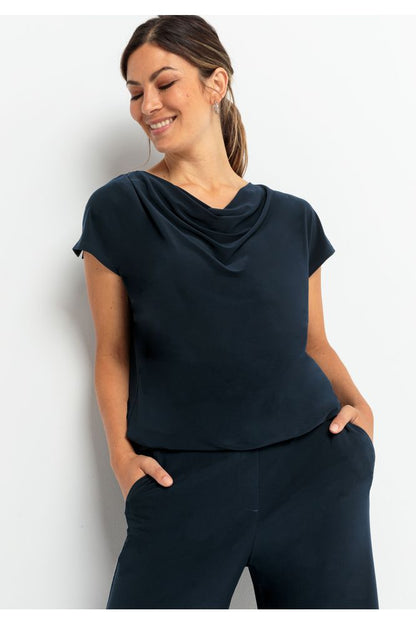 Bianca Deep Sea Wiebke Blouse