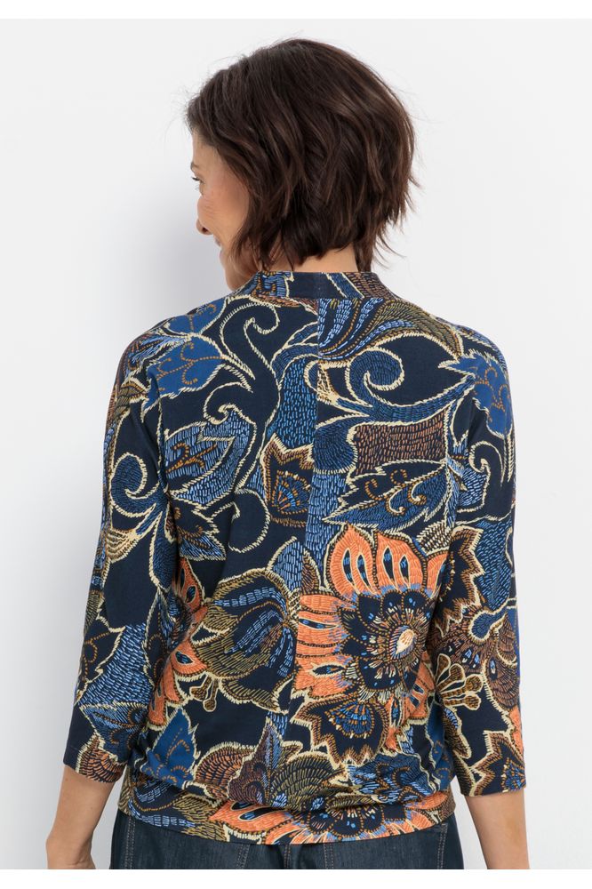 Bianca Blue Mix Kayla Blouse