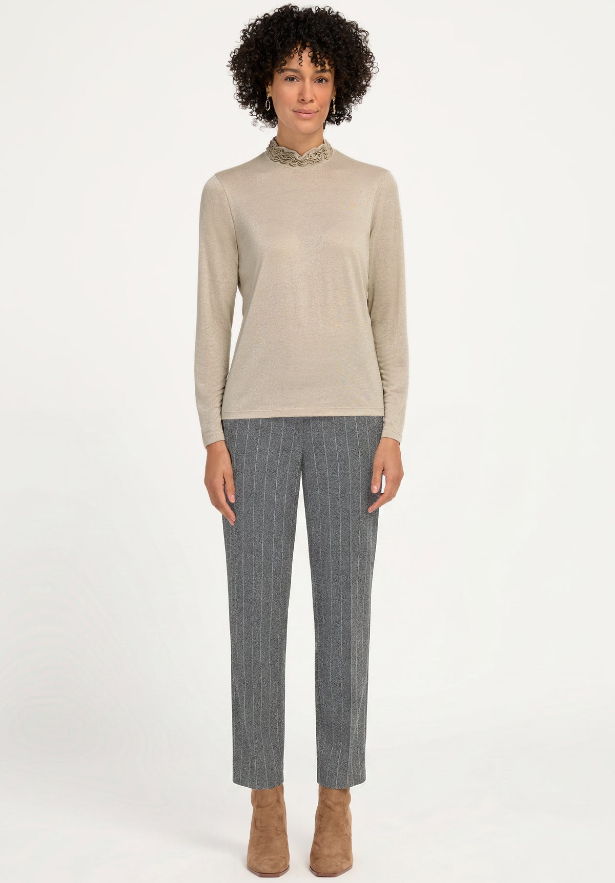 Bianca Greta Top Light Sherry