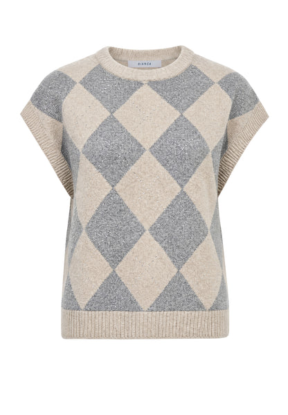 Bianca Olly Knit Beige Mix