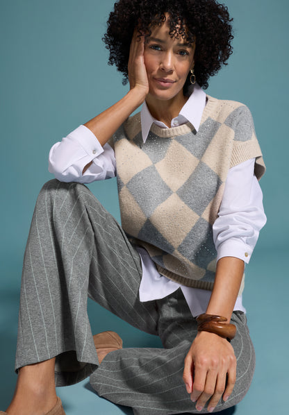 Bianca Olly Knit Beige Mix