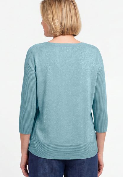 Bianca Olinde Knit Stone Blue