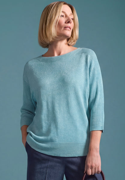 Bianca Olinde Knit Stone Blue