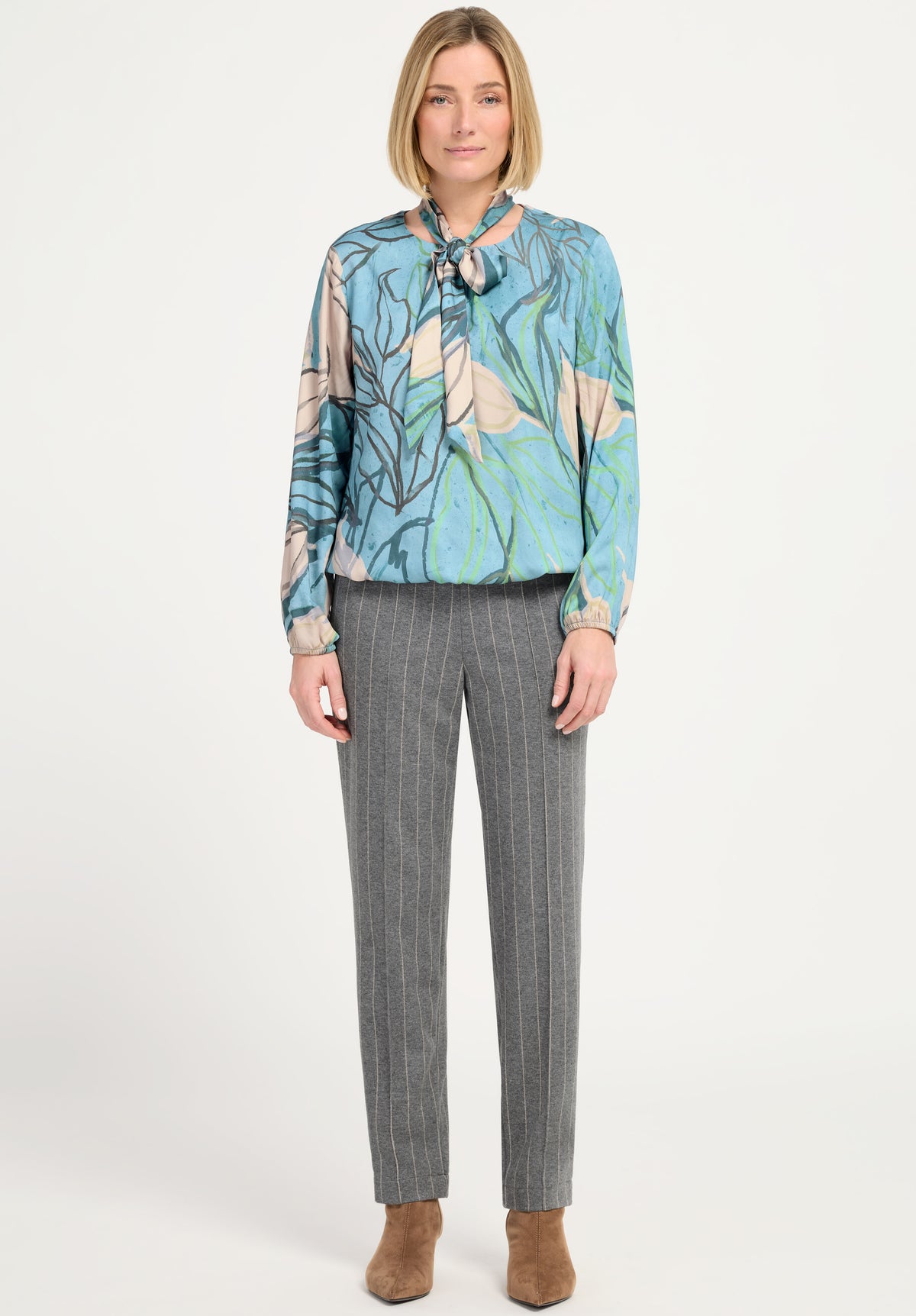 Bianca Alana Blouse Blue Mix