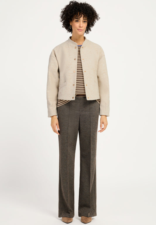 Bianca Parigi Pull-on Trousers Brown Mix