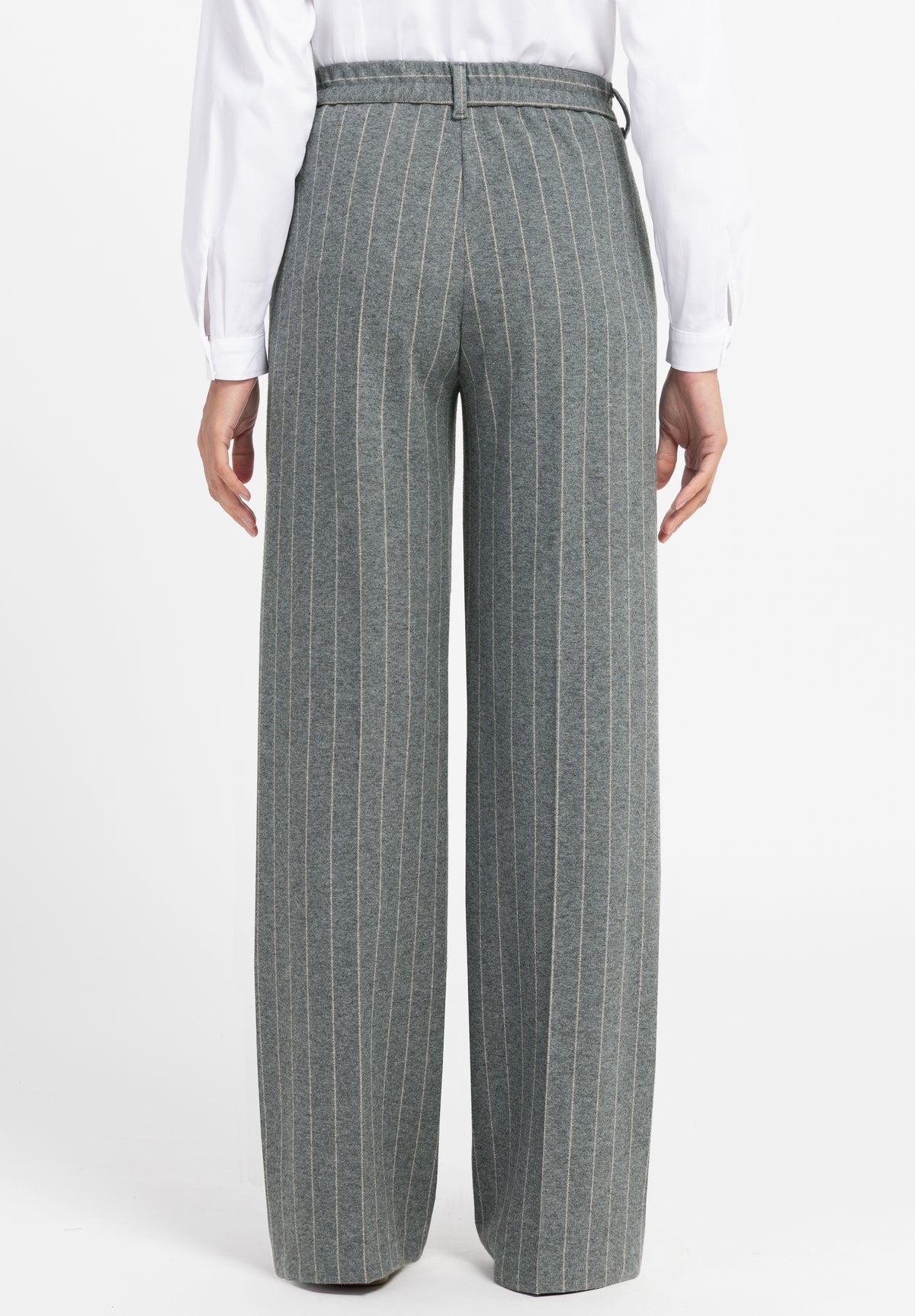 Bianca Parigi Pull-on Trousers Grey Mix