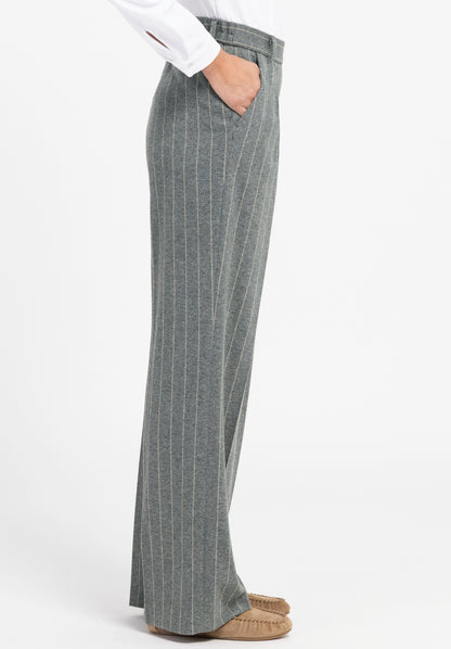 Bianca Parigi Pull-on Trousers Grey Mix