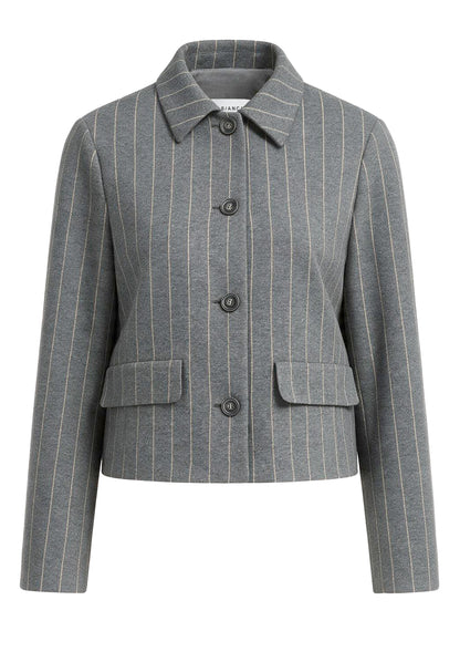Bianca Ava Blazer Grey Mix