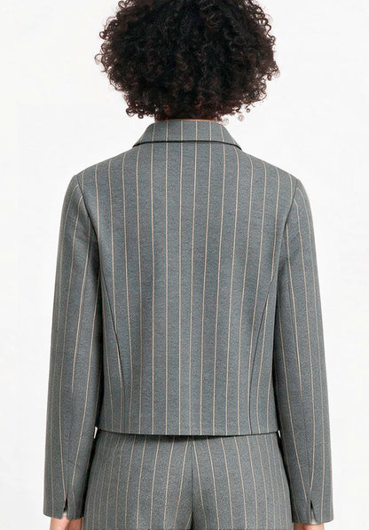 Bianca Ava Blazer Grey Mix