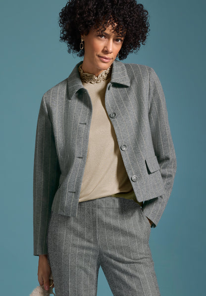 Bianca Ava Blazer Grey Mix