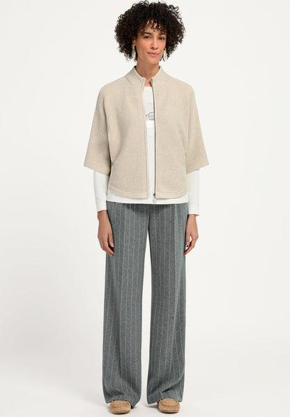 Bianca Dami Long Sleeve Top Creme