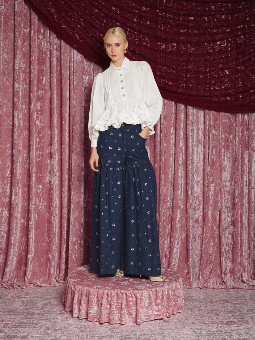 Sister Jane Thalassa Ruffle Blouse