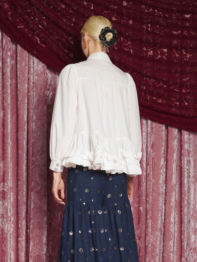 Sister Jane Thalassa Ruffle Blouse