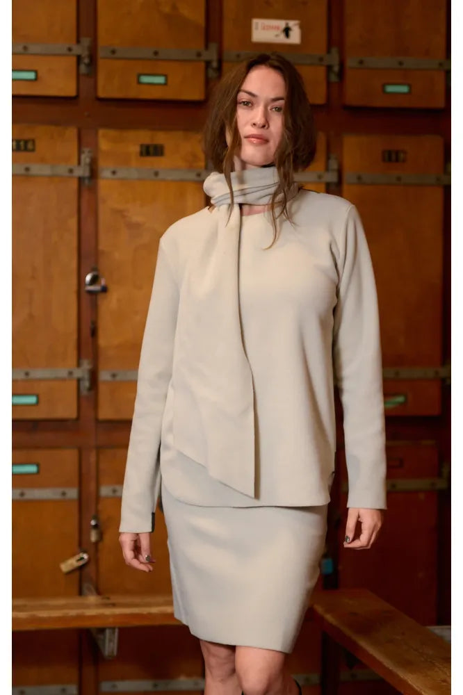 Henriette Steffensen Blouse W/Scarf Kit