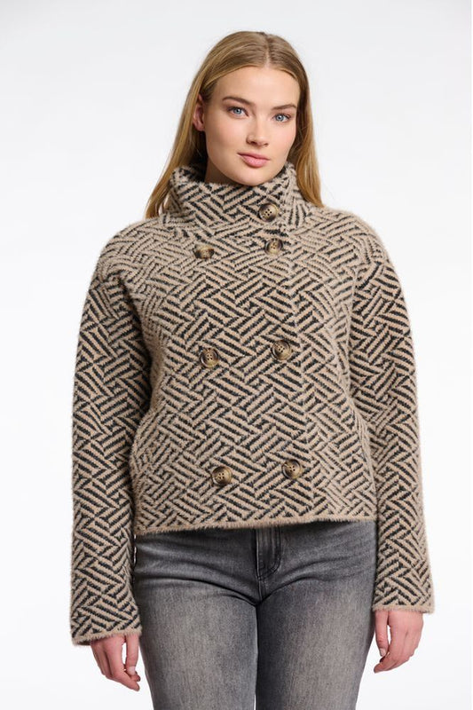 Rino & Pelle Sand Graphic Beth Jacket
