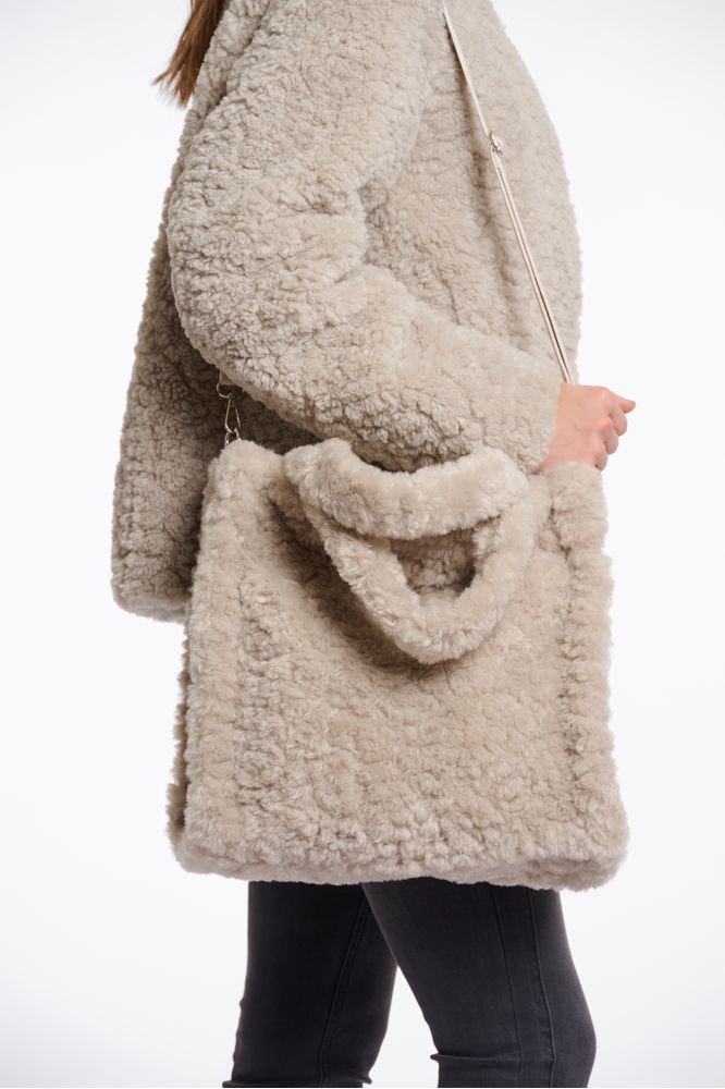 Rino & Pelle Beige Brax Fur Shopper