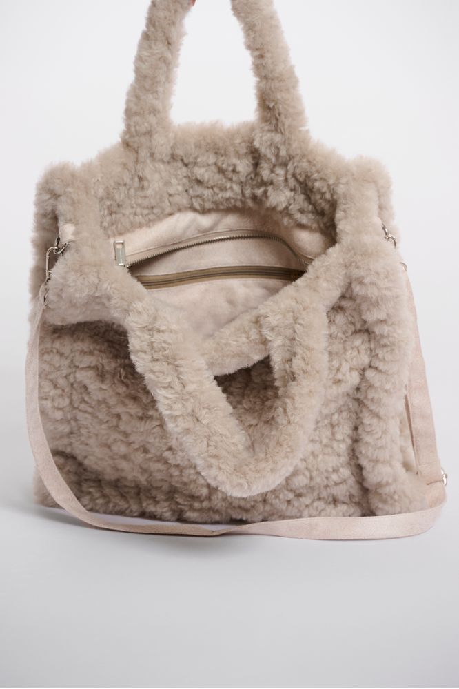 Rino & Pelle Beige Brax Fur Shopper
