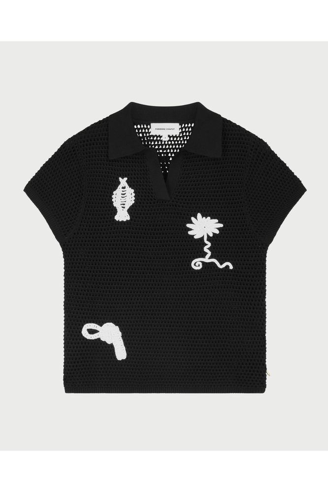 Fabienne Chapot Fin Pullover Black