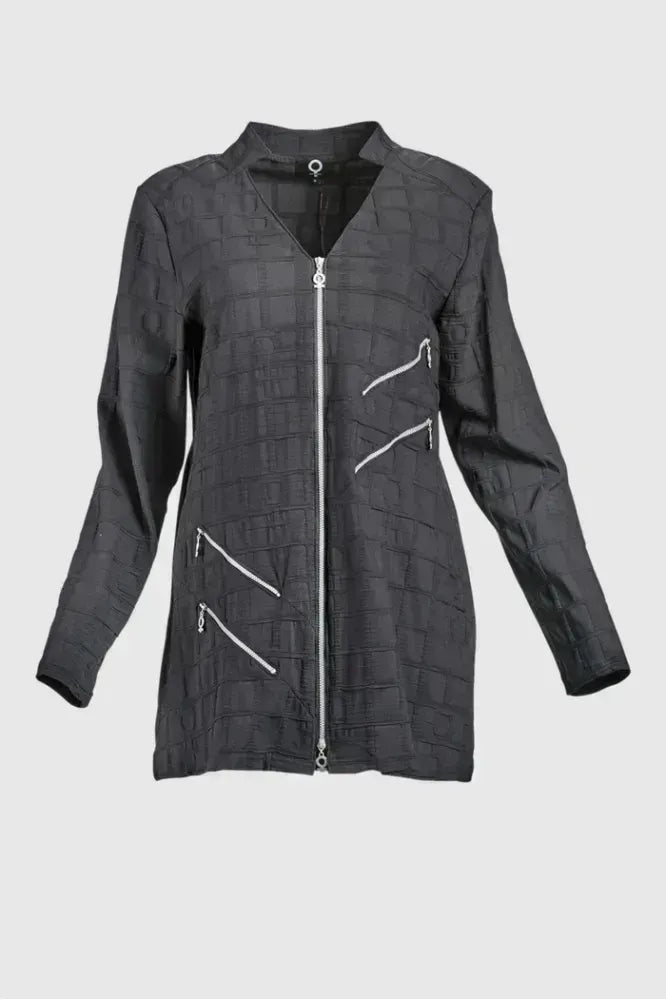 My Soul Bubble Long Jacket Black