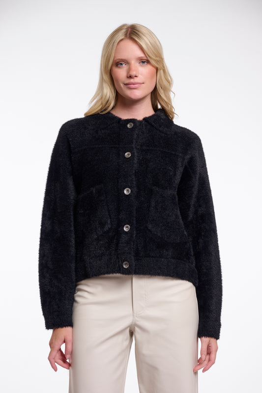 Rino & Pelle Bubbly Boxy Jacket Black