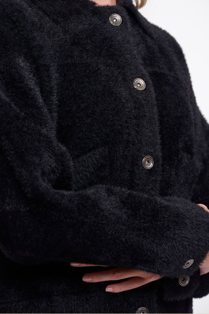 Rino & Pelle Bubbly Boxy Jacket Black