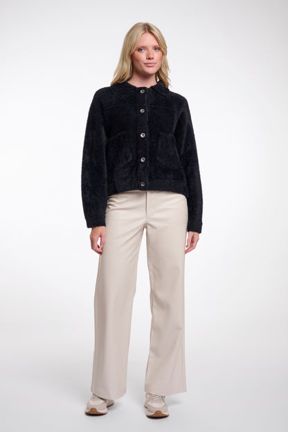 Rino & Pelle Bubbly Boxy Jacket Black