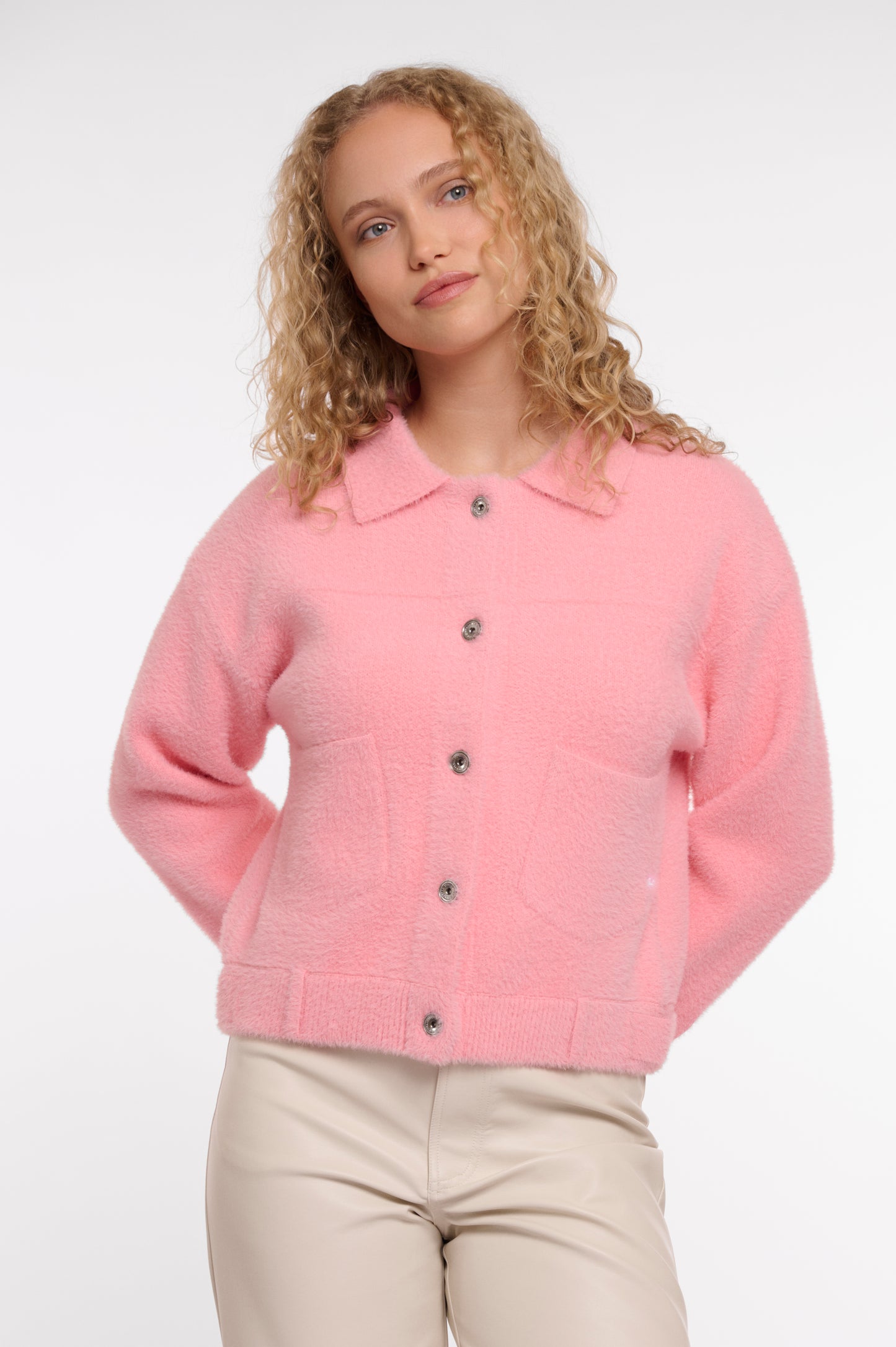 Rino & Pelle Bubbly Boxy Jacket Cotton Candy