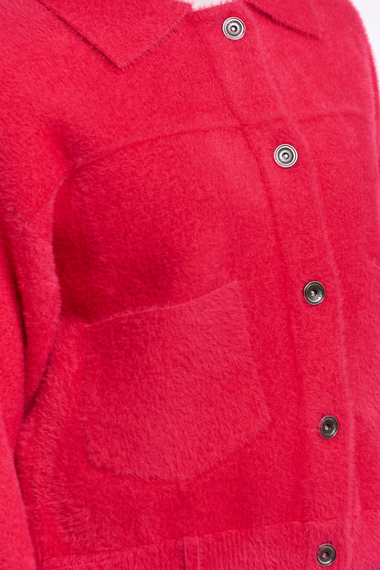 Rino & Pelle Bubbly Boxy Jacket Pink Punch