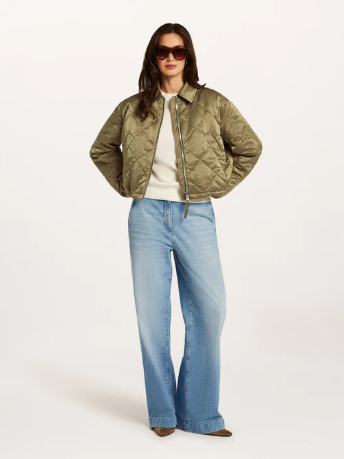 Beaumont Carly Jacket - Earthy Green