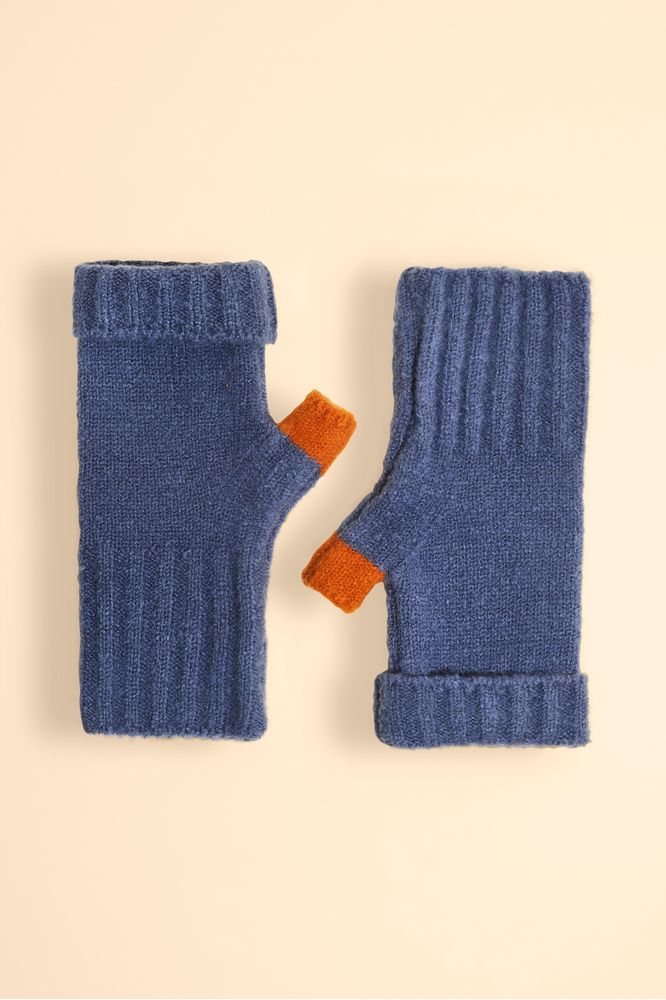 AW24 Powder Cassia Wrist Warmers