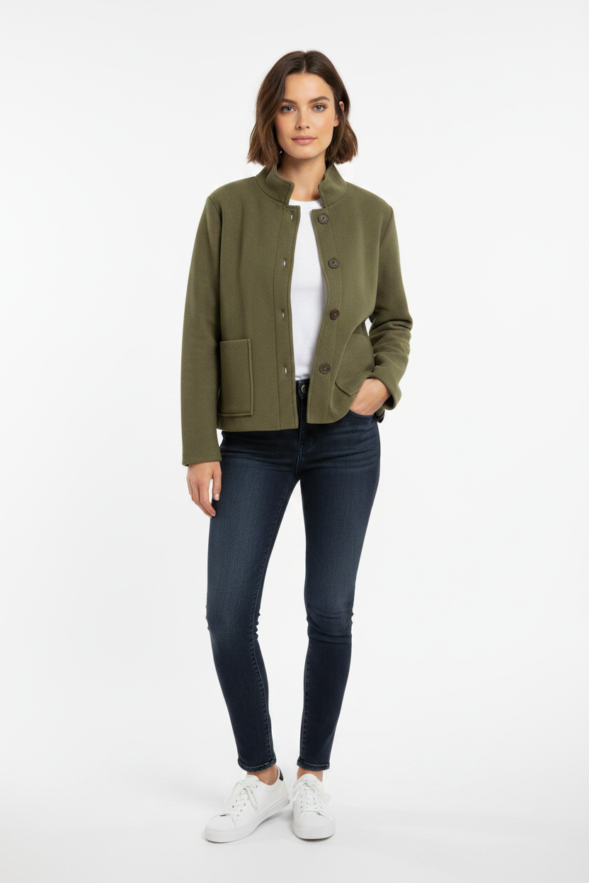 Henriette Steffensen Jacket Cardigan 7164 Moss