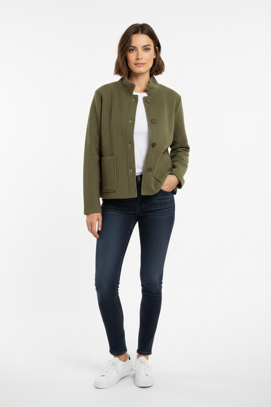 Henriette Steffensen Jacket Cardigan 7164 Moss