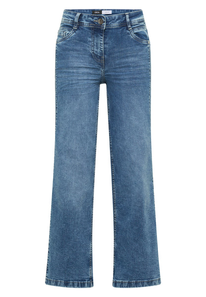 CECIL Toronto Wide Leg Jeans - Light Blue